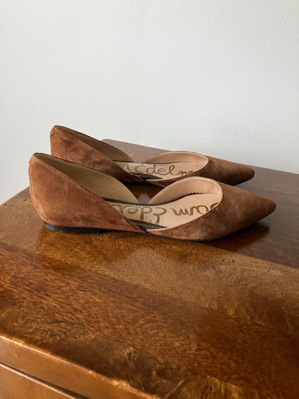 Sam Edelman Rodney Flats Suede Shoes Women' s Size 7M